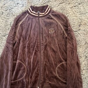 BCBG Brown Bomber Jacket